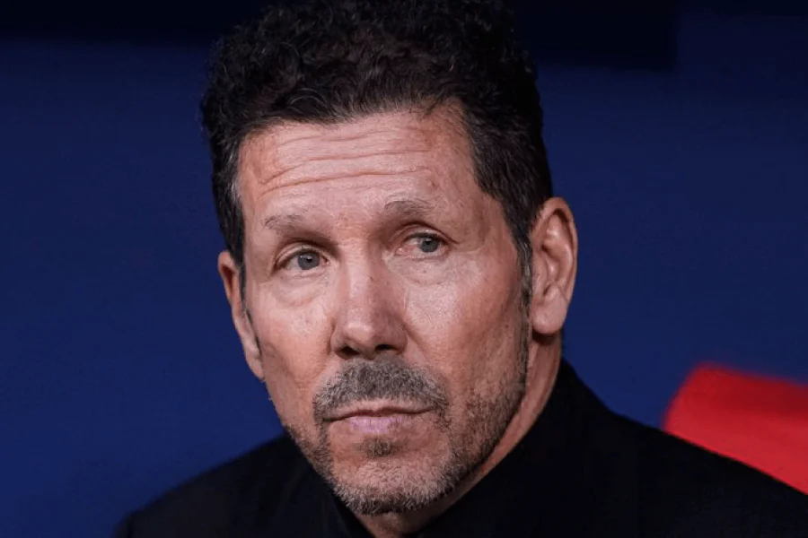 Diego Simeone et Antoine Griezmann entraînement Atlético Madrid saison 2026