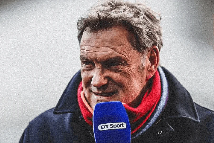 Glenn Hoddle en tenue entraîneur bord de terrain Tottenham Hotspur 2002