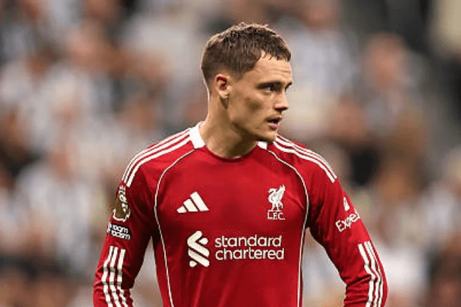 Florian Wirtz dribble milieu terrain Liverpool Champions League quart 2026