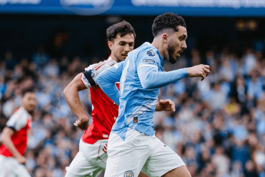 Rayan Cherki Manchester City entraînement Etihad Campus 2025 2026