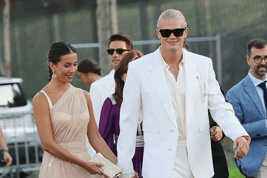 Isabel Haugseng Johansen compagne Erling Haaland couple Norvège