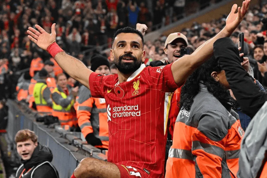 Mohamed Salah Liverpool Anfield dernier match futur successeur recherché