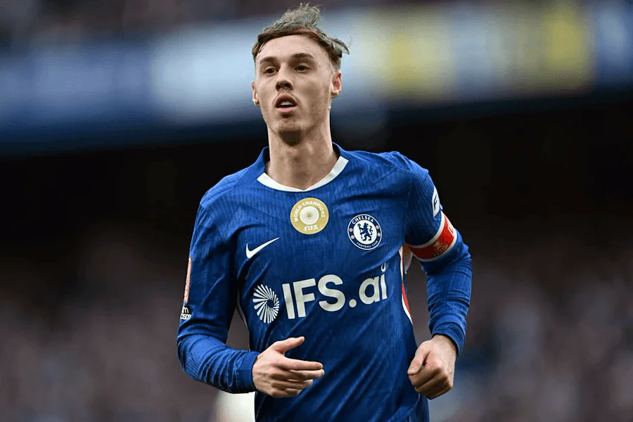 Cole Palmer en action sous le maillot de Chelsea lors d'un match de Premier League 2026
