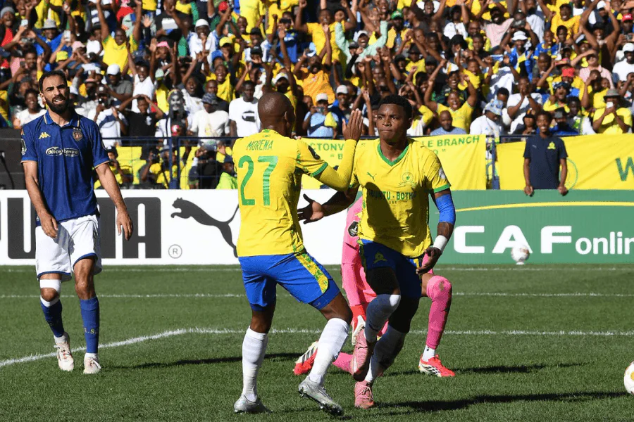 Brayan León but penalty demi-finale CAF Champions League Sundowns 2026