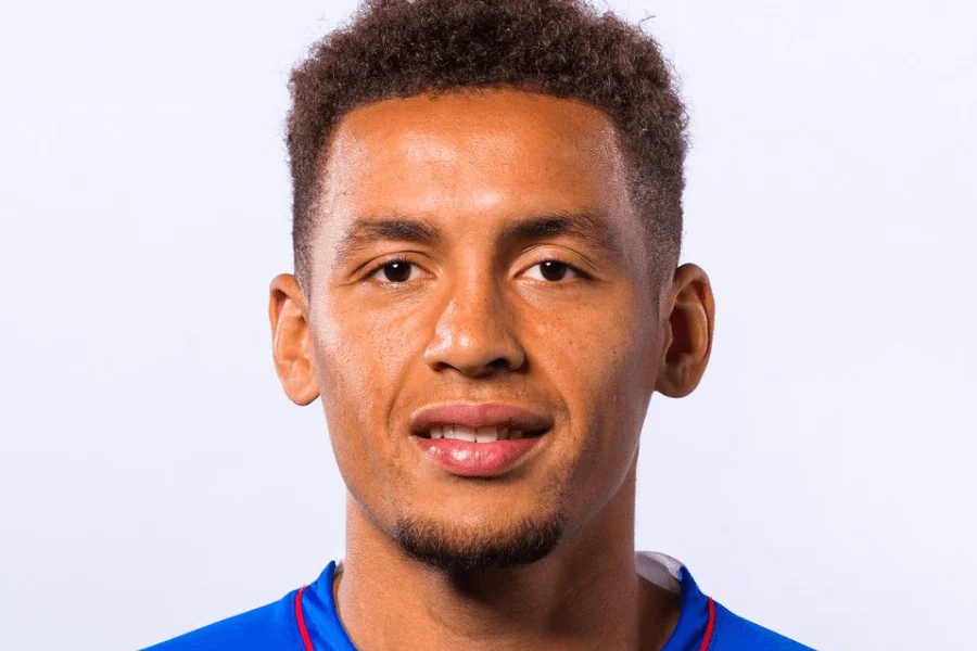James Tavernier célébration but penalty Rangers Scottish Premiership 2026