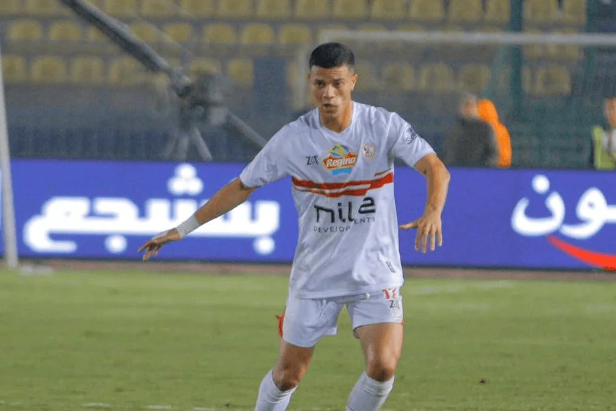 Mohamed Shehata Zamalek tirs au but finale CAF 16 mai 2026 — huitième tentative manquée contre USM Alger