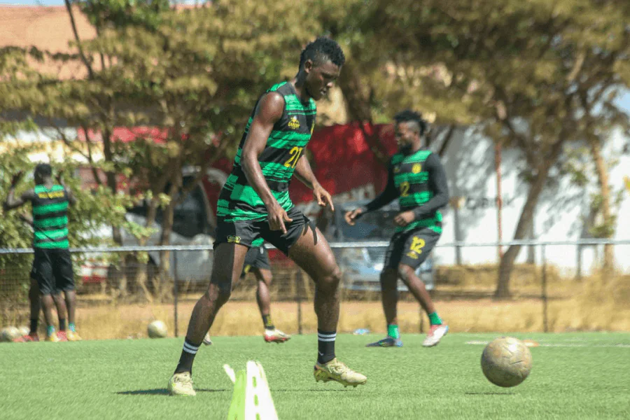 Joueurs AS Maniema Union lors du déplacement à Kamalondo le 7 juin 2026 – incidents signalés après la défaite 2-1 contre TP Mazembe en Linafoot