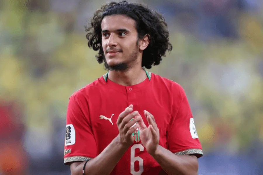 Ayyoub Bouaddi milieu LOSC Lille Coupe du monde 2026 Maroc Brésil MetLife Stadium New Jersey — Arsenal Ayyoub Bouaddi Lille mercato été 2026