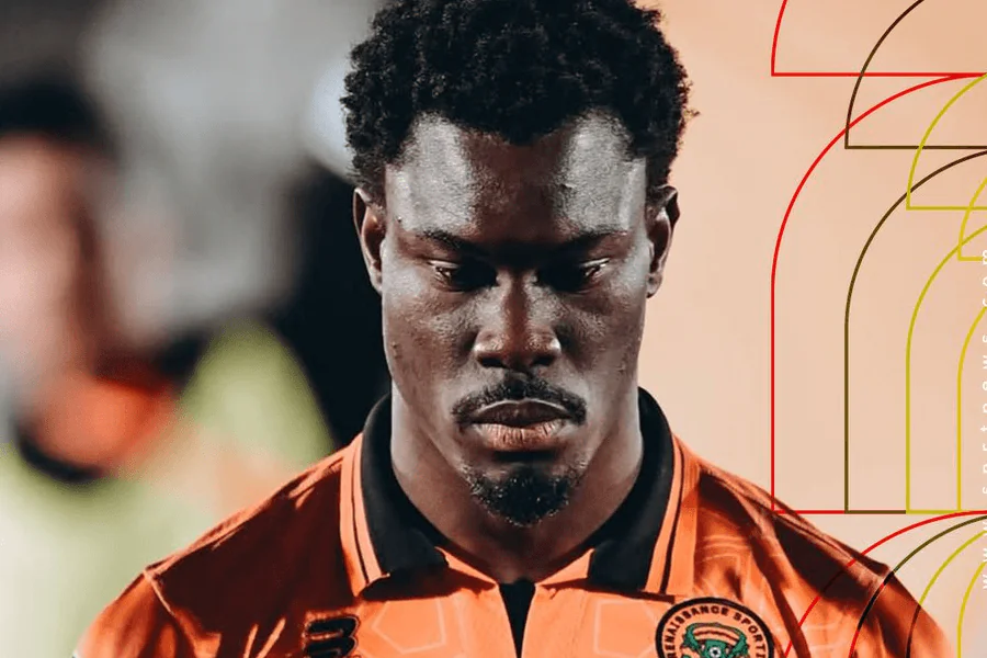 Paul Valère Bassène RSB Berkane reçoit un carton rouge lors de Raja Casablanca J22 Botola Pro Inwi – 3 juin 2026 Stade Mohammed V