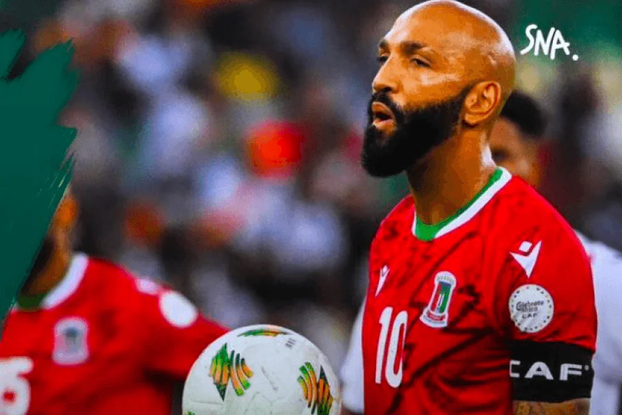 Emilio Nsue capitaine Nzalang Nacional 23 buts — adversaire Burundi Guinée Équatoriale 4 juin 2026 amical Marrakech